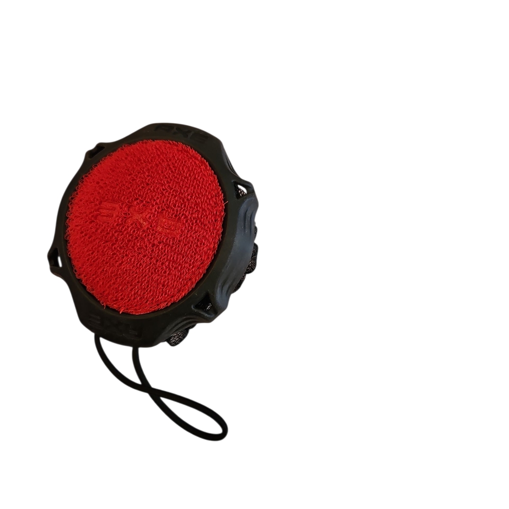 Axe Detailer 2 Sides Shower Tool Red and Black Portable Speaker